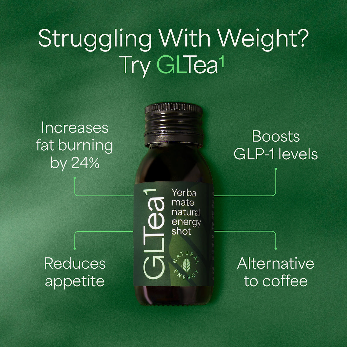 Concentrated Yerba Mate | Appetite Suppression Shot